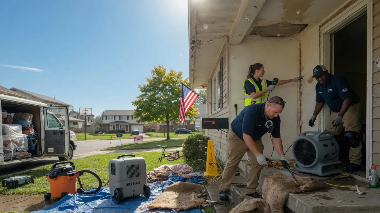 Water Damage Restoration in New Liberty, KY near me